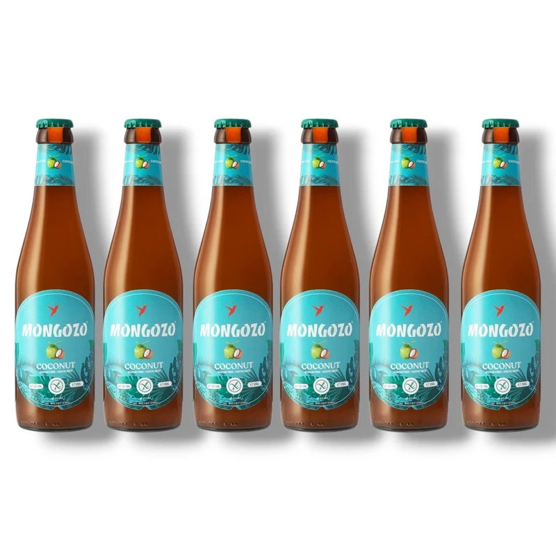Mongozo Coconut 0,33l - Glutenfreies Fairtrade-Bier 3,6% Vol.