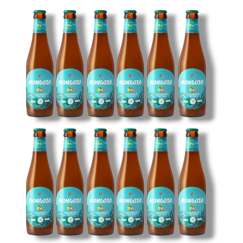 Mongozo Coconut 0,33l - Glutenfreies Fairtrade-Bier 3,6% Vol.