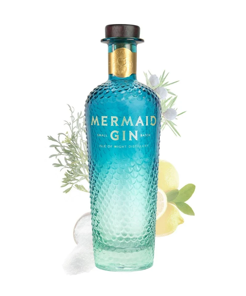 Mermaid Gin Blau