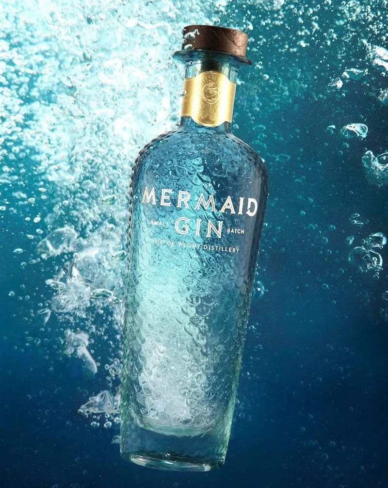 Mermaid Gin Blau
