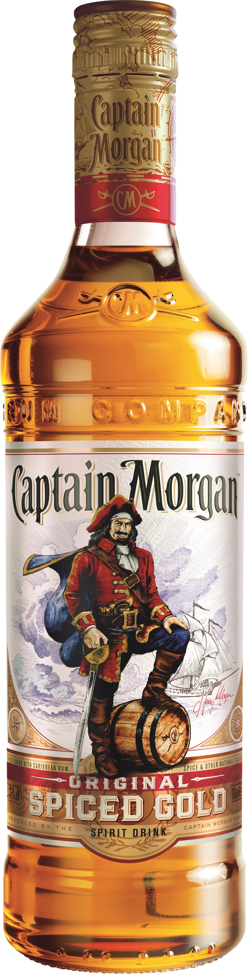 Captain Morgan Spiced Gold 35% - 0,70 l