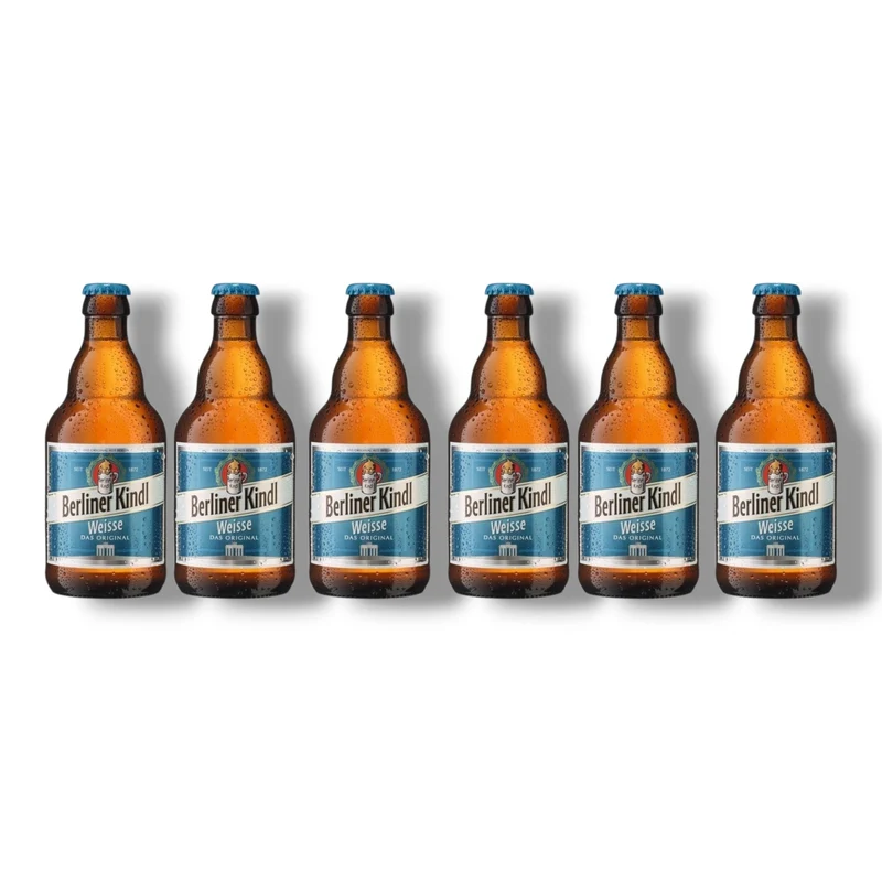 Berliner Kindl Weisse Original 330ml – Berliner Bierspezialität 3,0% Vol.
