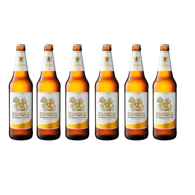 Singha Bier 0,33l –Thailändisches Premium Lager 5,0 % Vol.